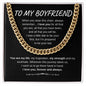 To My Boyfriend Necklace