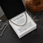 To My Man Necklace