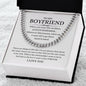 To My Boyfriend Necklace