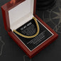 To My Man Necklace