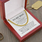 To My Man Necklace