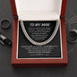 To My Man Necklace