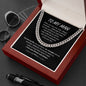 To My Man Necklace