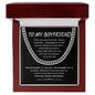 To My Boyfriend Necklace