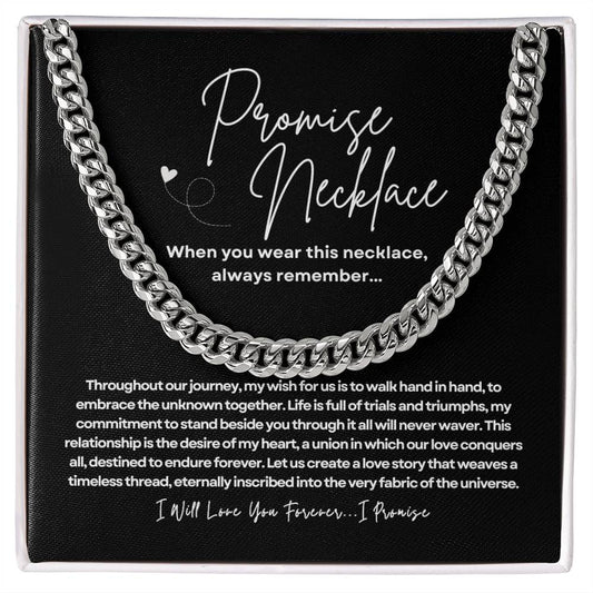 Promise Necklace- For Him