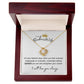 To My Badass Wife Love Knot Necklace