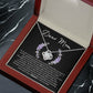 Dear Mom Love Knot Necklace