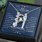 To My Mom Forever Love Necklace- From Son